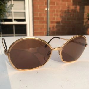 Amor sunglasses eyewear brown golden France